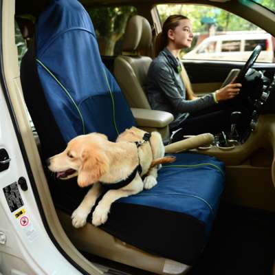 Pet front copilot dog single Car Seat Cover