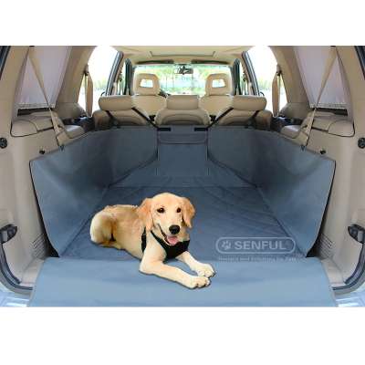 Pet cargo liners Pet luxury car seat cover Wholesale Dog back seat cover