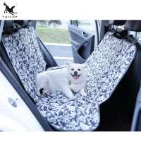 Heavy Duty Polyester 600D Camo Oxford Fabric Pet Hammock Dogs Car Seat Cover